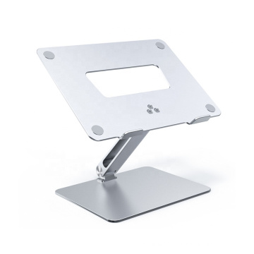 Wholesale In Stock Height Adjustable Ergonomic Notebook Holder Metal Laptop Stand